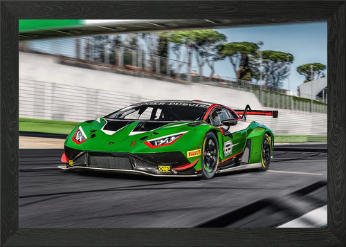 Lamborghini huracan gt3 - gt3, framed