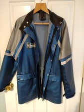 Belstaff jacket - Blue and silver - extra small/small - Waterproof - Used