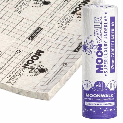 Moonwalk 12mm carpet underlay - moonwalk,