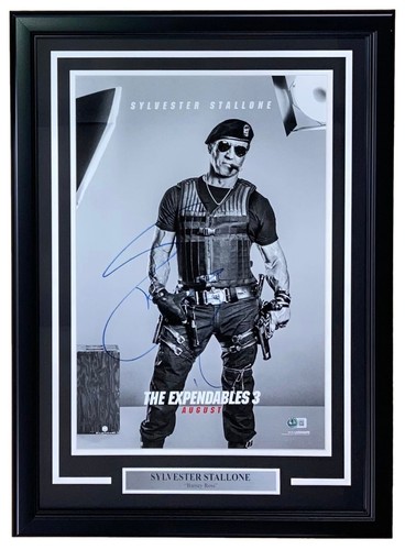 Sylvester stallone signed - sylvester,