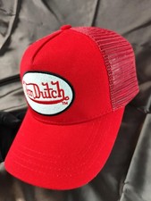 Von Dutch Red Trucker Hat