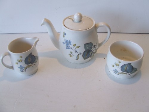 Sylvac ware tea pot creamer - sylvac,