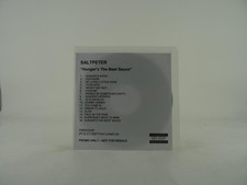 SALTPETER HUNGER'S THE BEST SAUCE (334) 16 Track Promo CD Album including White 