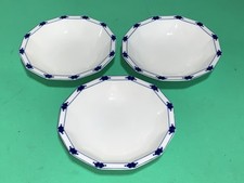 3 Vintage ROSENTHAL CORINTH Studio Line 7 1/4” Dessert Soup Bowl Salad Dish