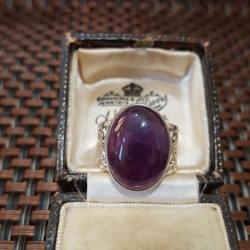 Vintage sterling silver ring - silver,
