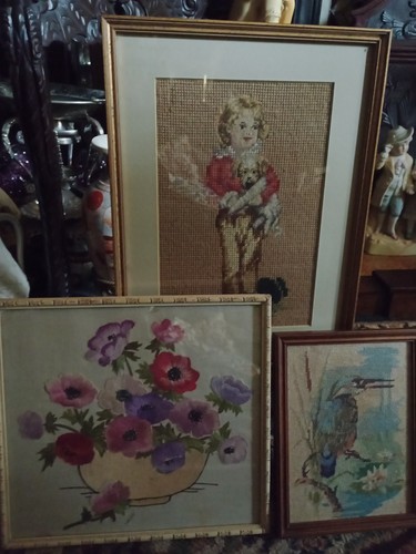 Antique vintage needlework - vintage,