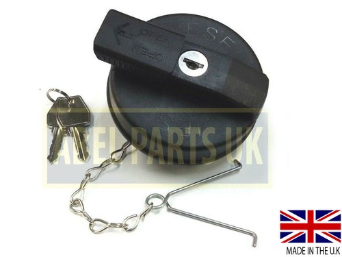 Locking diesel tank - locking, cap