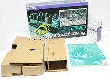 Yamaha DX200 DX 200 Digital FM Groovebox Box and Manual ONLY. NO UNIT INCLUDED