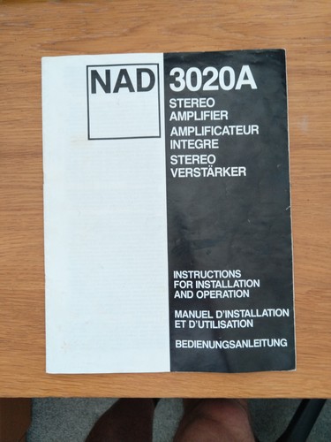 Nad 3020a amplifier original - amplifier,
