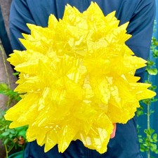 8LB Minerals ** LARGE NATIVE SULPHUR OnMATRIX Sicily- FREE