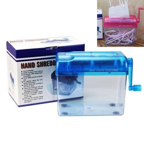 Paper shredder manual portable - paper,