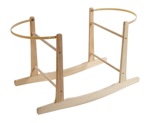 Wooden standard rocking - wooden, moses