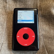 Apple iPod Classic 20GB 4th Generation U2 Special Edition Black/Red