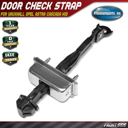 Door hinge check strap front - strap,