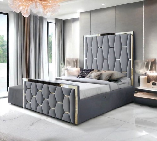 Luxury hexa gold stripe bed - hexa,