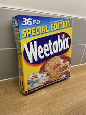 Rare Weetabix 36 Biscuit Cereal Empty Box Not 12 24 Or 48. Special Edition. 2000