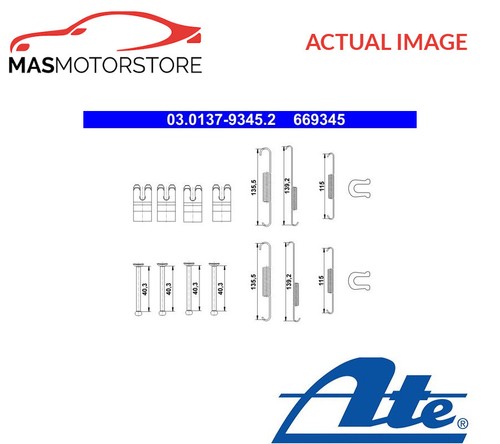 Brake drum shoes - fitting, kit