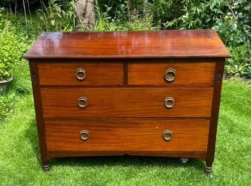 Antique mahogany drawers - antique,
