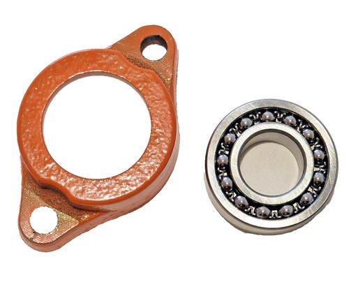 Bearing housing with - bearing,