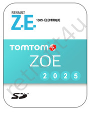 RENAULT ZOE Navigation Map Sat