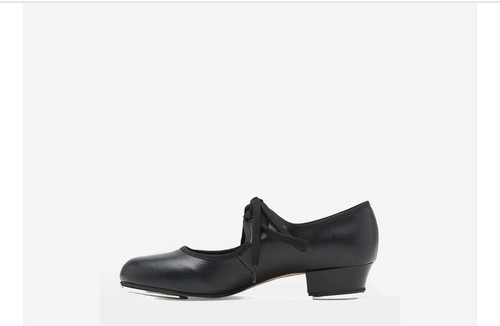 Bloch black leather - black, lace-up