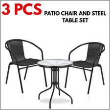 Bali 3 Piece Bistro Set Garden