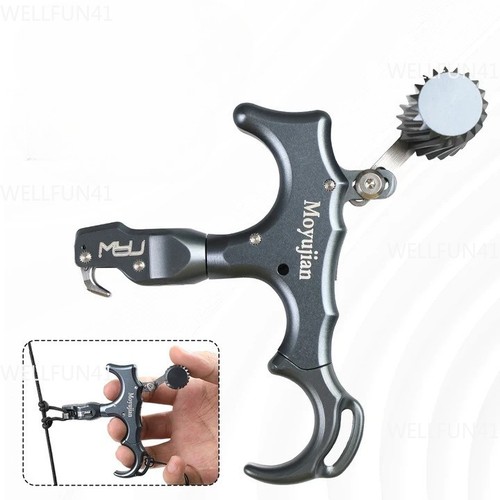Archery release aid - archery, 3-finger
