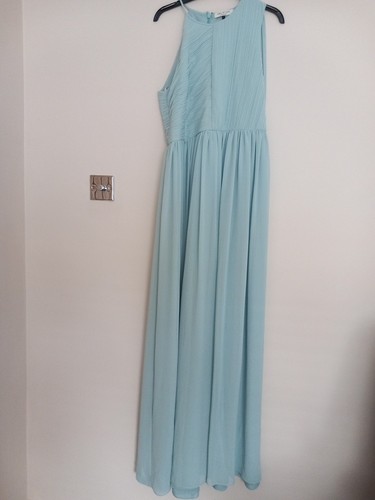 Halston mint green long - mint, dress