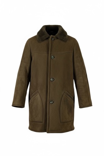 Real sheepskin overcoat ladies - real,
