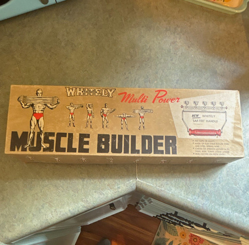 Vintage whitley muscle builder - vintage,