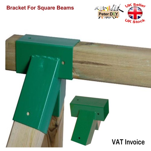 Green bracket for - square, beams
