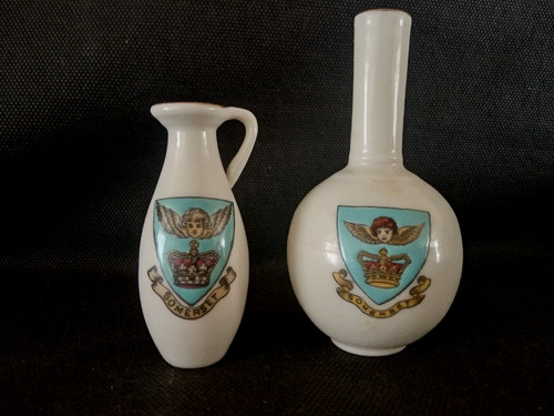 Goss crested china somerset - china,