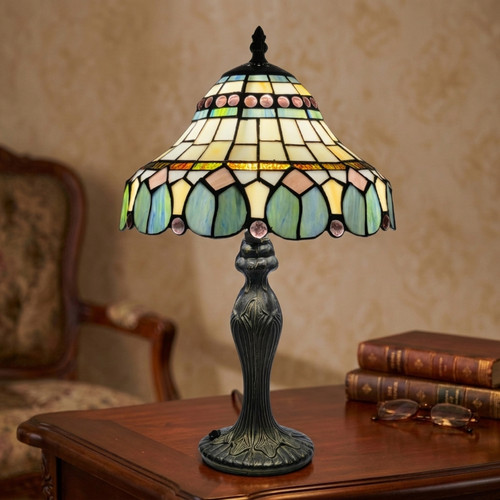 Inch tiffany style table - inch,