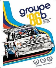 PEUGEOT 205 GROUPE B 1986 RETRO DECALS BIKE RACES STICKERS x2