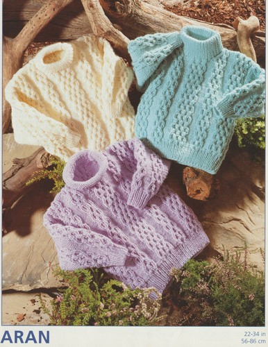 170 child aran sweater - #170,