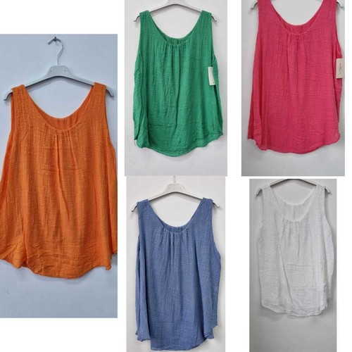 New italian vest top plain - vest,