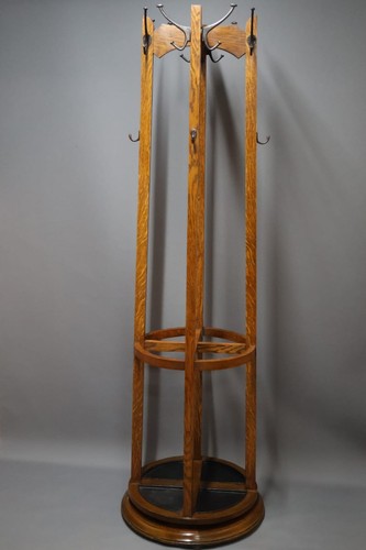 Victorian art nouveau oak - art,