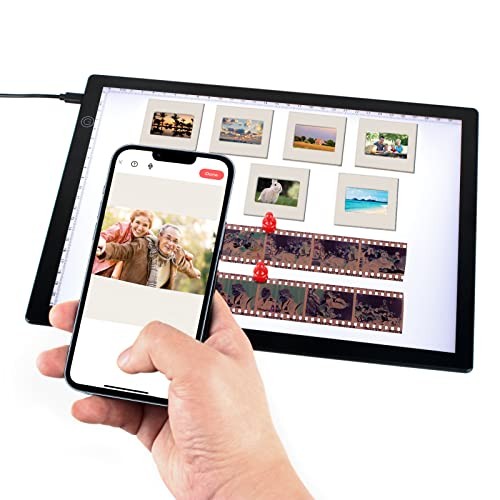Viewer light pad scanner - viewer, for
