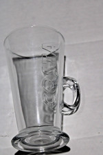 Costa Coffee Glass Latte Hot Chocolate Cappuccino Mug Cup With Handle