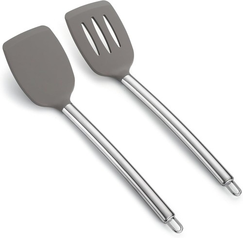Silicone kitchen spatula set - silicone,