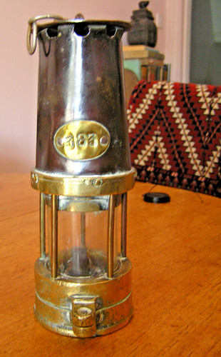 Miner lamp handsome - lamp., rare