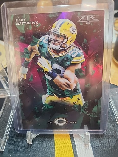 2015 topps fire clay matthews - topps,