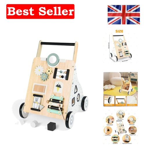 Wooden baby walker - baby, safe