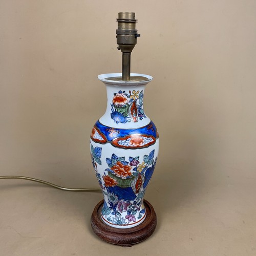 Oriental ceramic lamp - ceramic,