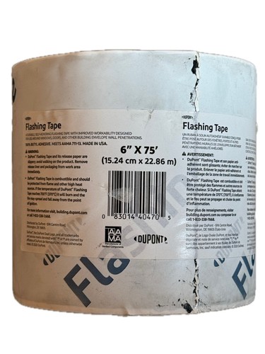 Dupont roll flashing - 75',