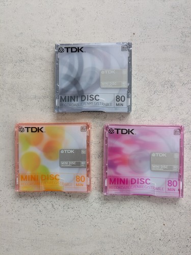Tdk minutes minidisc - 80,