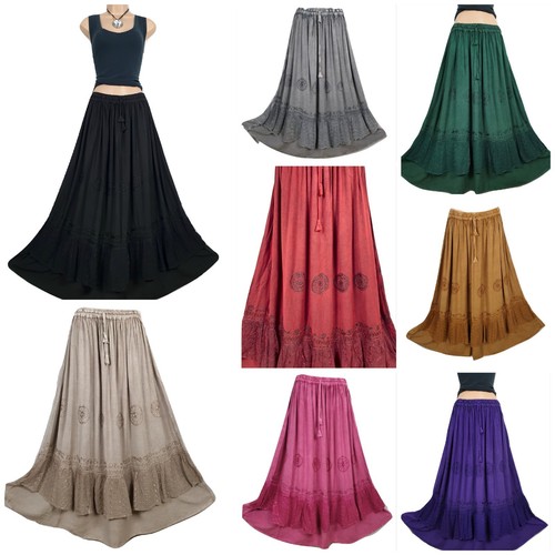 Plus size maxi skirt medieval - plus,