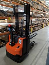 2022 BT (TOYOTA) SWE120L 1200kg ELECTRIC PALLET STACKER FORKLIFT 16hrs of use 