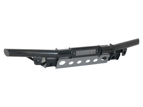 Tubular winch bumper black - tubular,