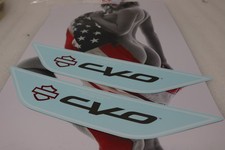 NEW OEM ORIGINAL HARLEY CVO SCREAMIN EAGLE DECALS PAIR FUEL TANK SADDLEBAGS